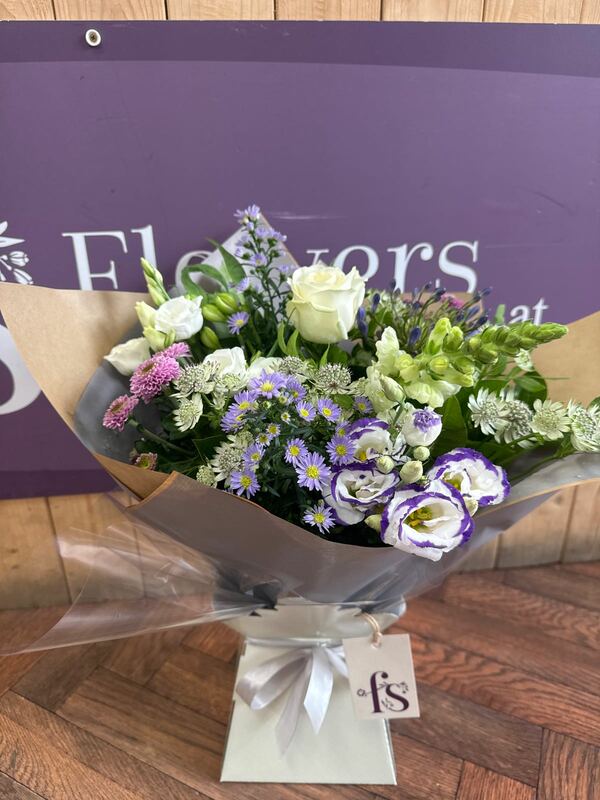 Flowers delivered to customer