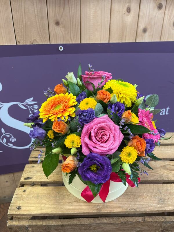 Flowers delivered to customer