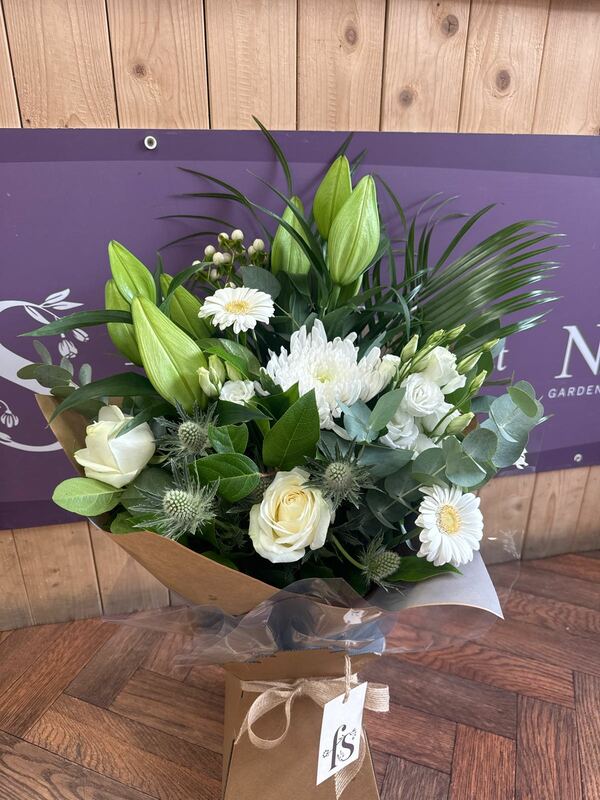 Flowers delivered to customer