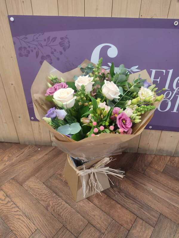Flowers delivered to customer