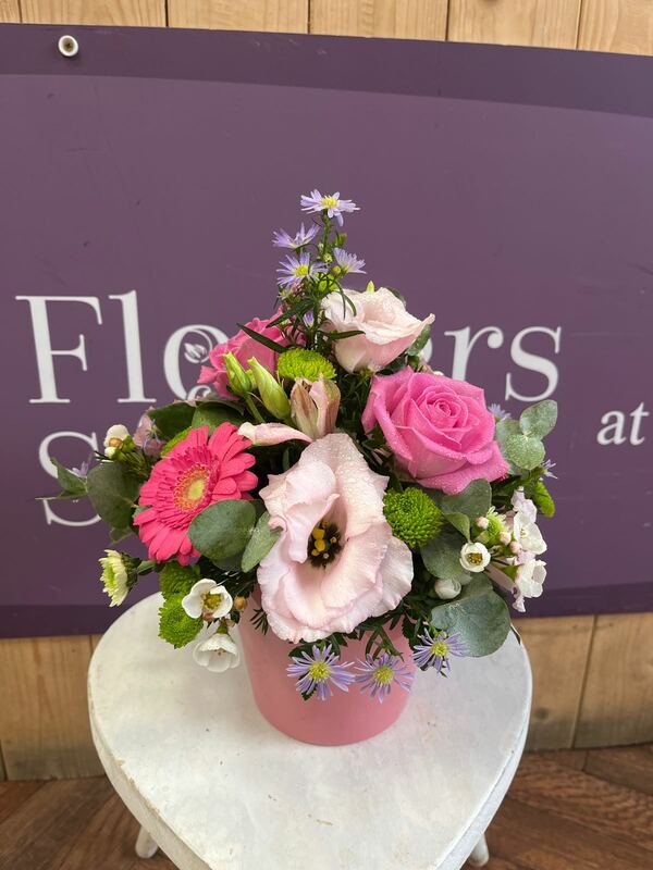 Flowers delivered to customer