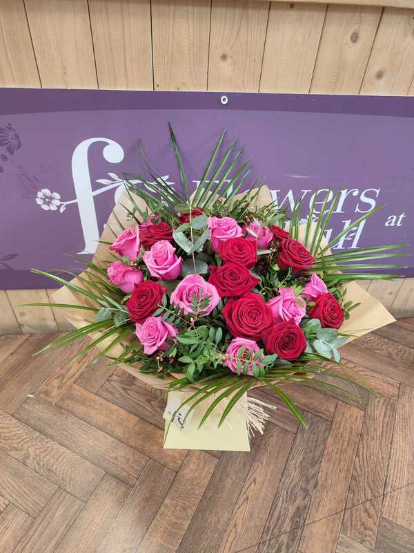 Flowers delivered to customer
