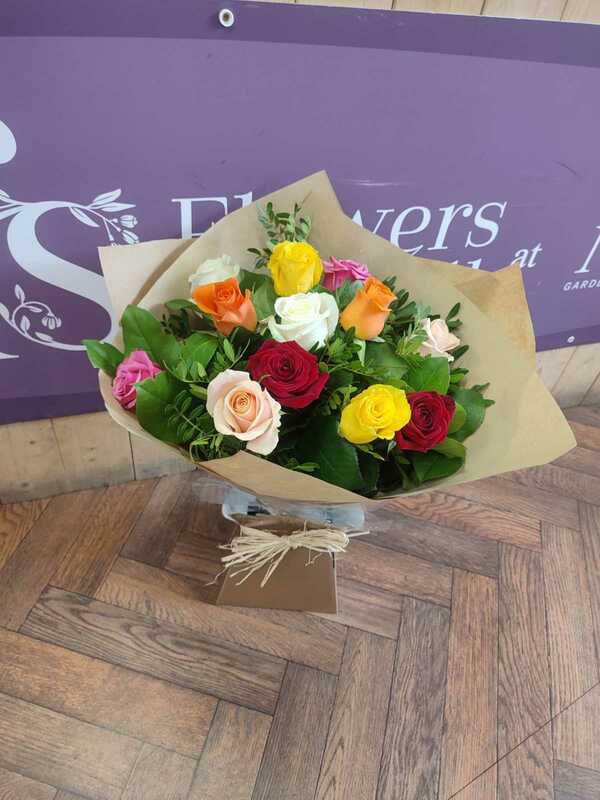 Flowers delivered to customer
