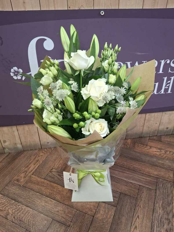 Flowers delivered to customer