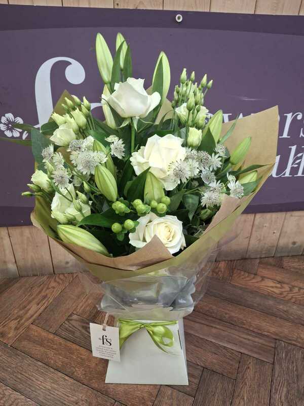 Flowers delivered to customer