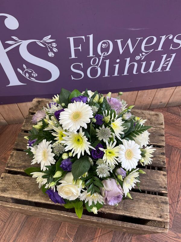 Flowers delivered to customer