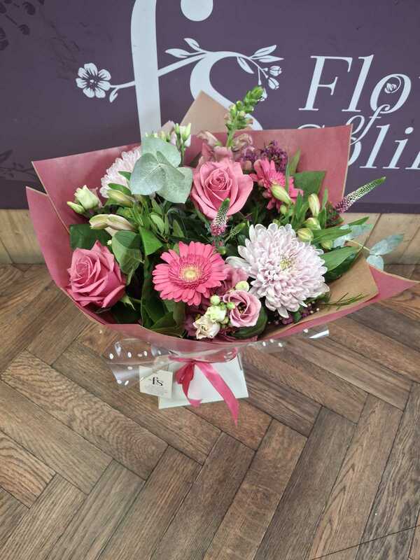 Flowers delivered to customer