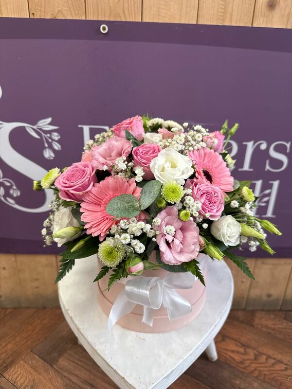 Flowers delivered to customer