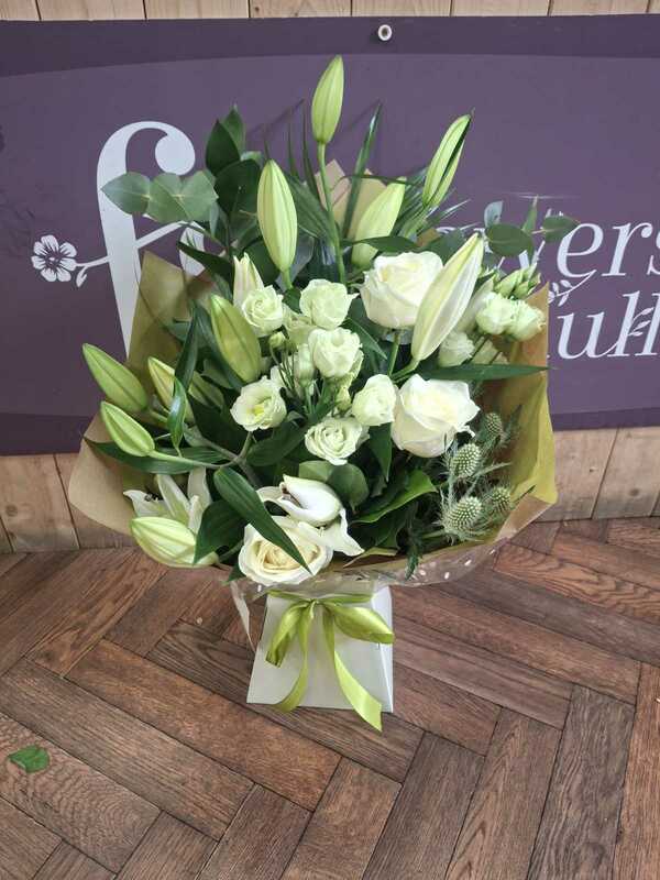 Flowers delivered to customer