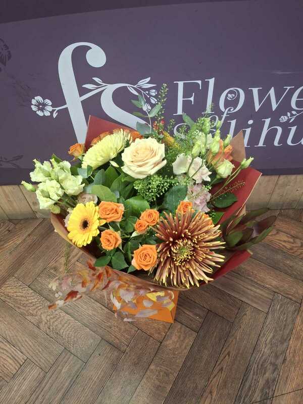 Flowers delivered to customer