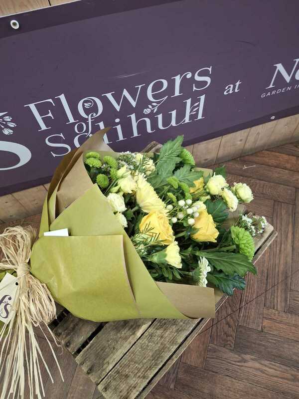 Flowers delivered to customer