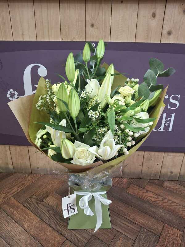 Flowers delivered to customer