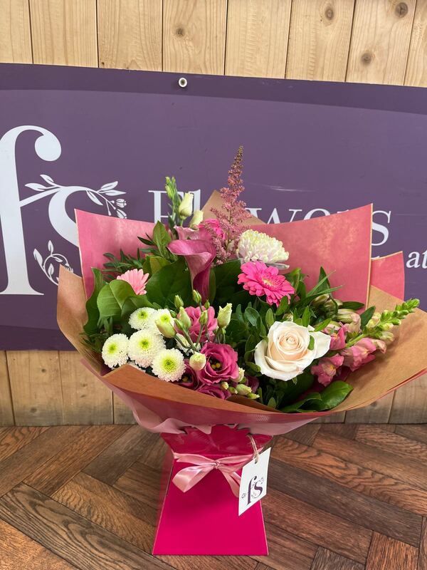 Flowers delivered to customer