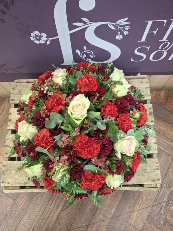 Flowers delivered to customer