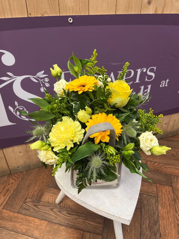 Flowers delivered to customer