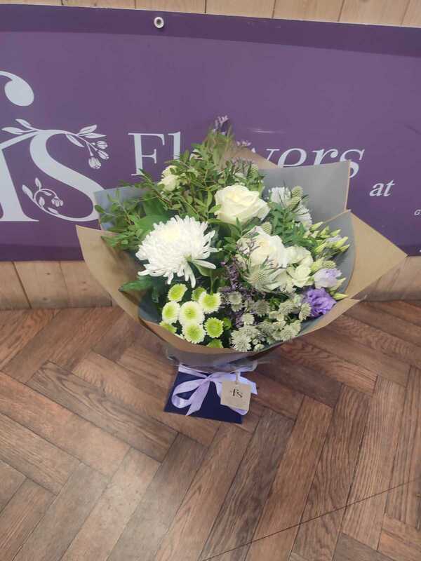 Flowers delivered to customer