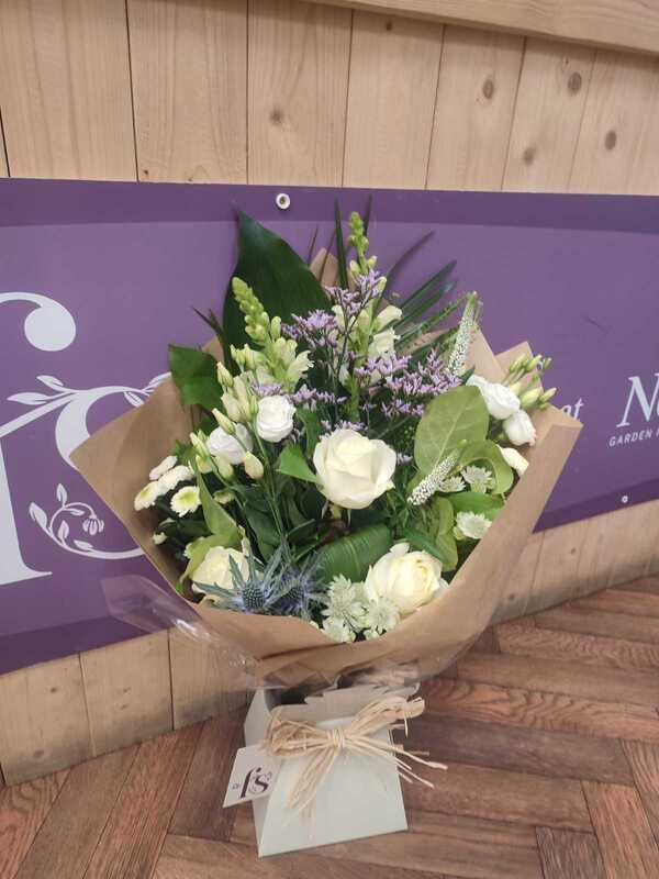 Flowers delivered to customer