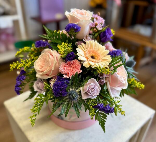 Flowers delivered to customer