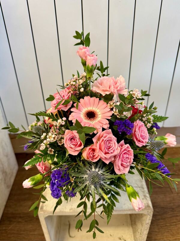 Flowers delivered to customer