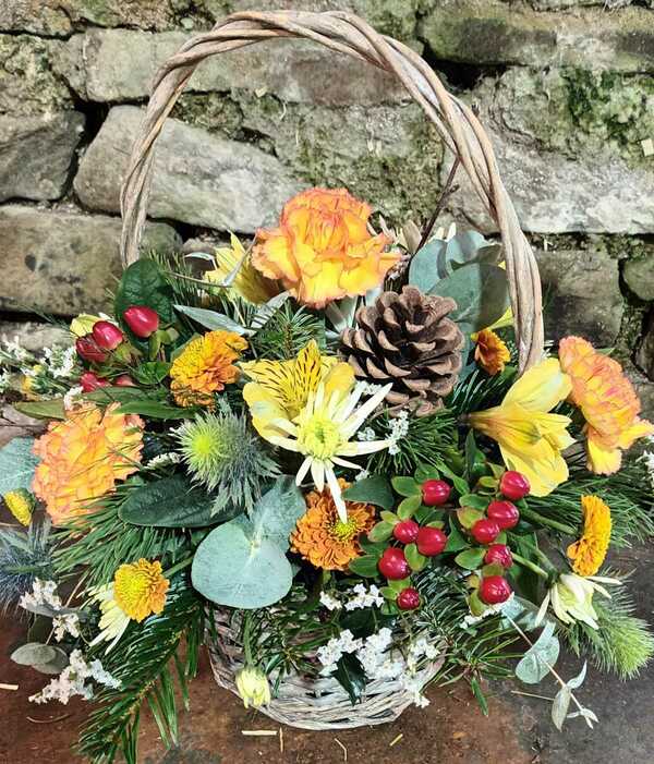 Flowers delivered to customer