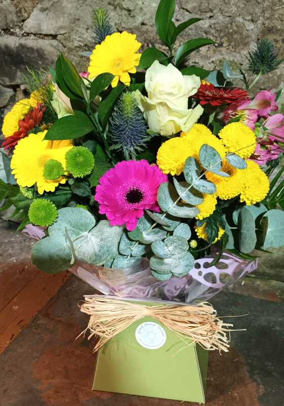 Flowers delivered to customer