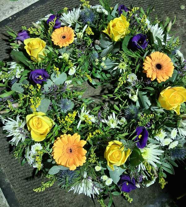 Flowers delivered to customer
