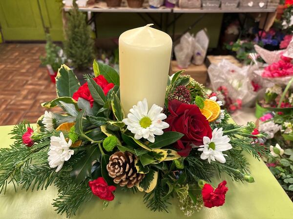 Flowers delivered to customer