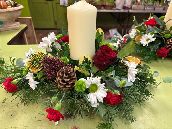 Flowers delivered to customer