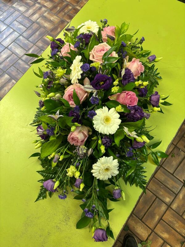 Flowers delivered to customer