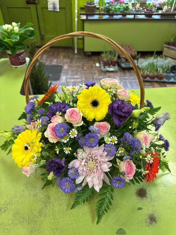 Flowers delivered to customer