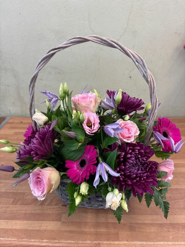 Flowers delivered to customer