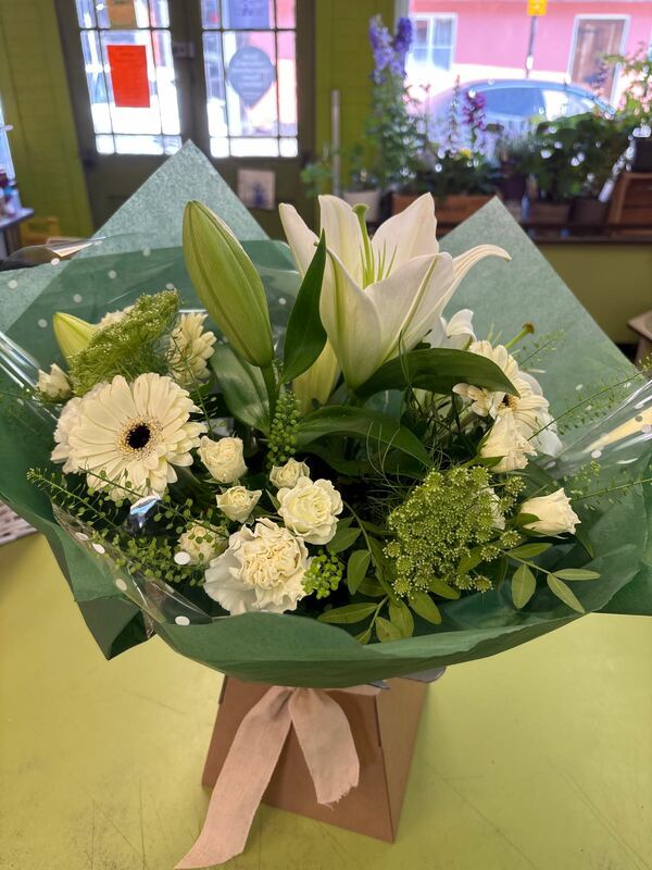 Flowers delivered to customer