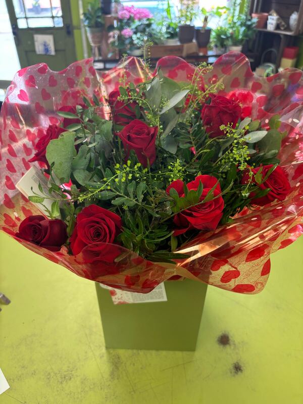 Flowers delivered to customer