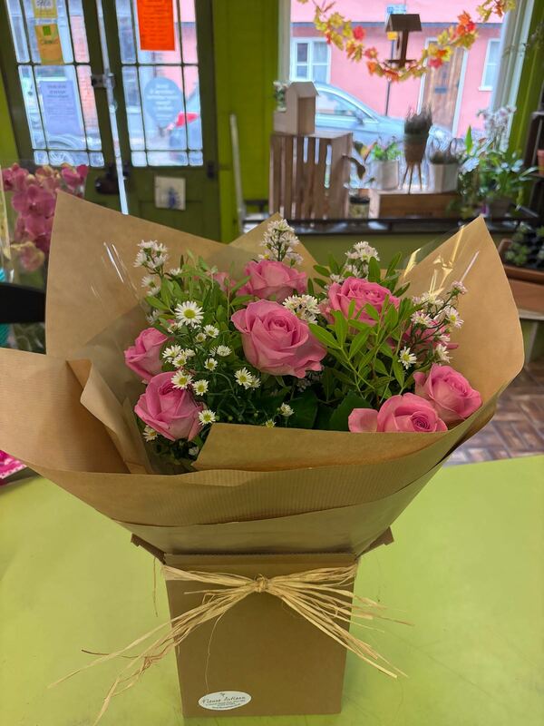 Flowers delivered to customer