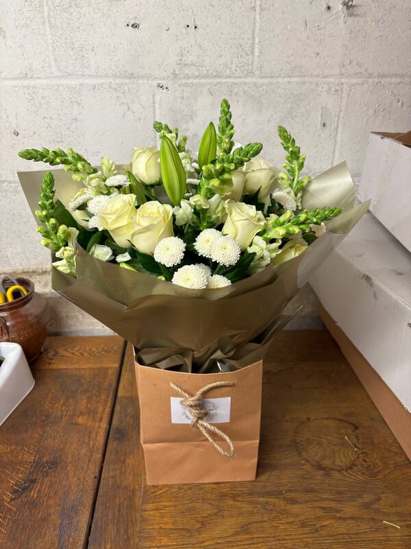 Flowers delivered to customer