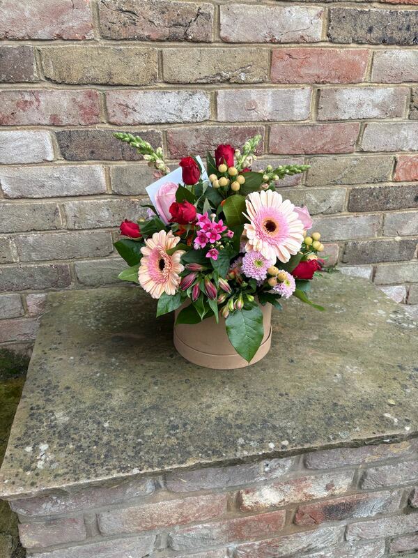 Flowers delivered to customer
