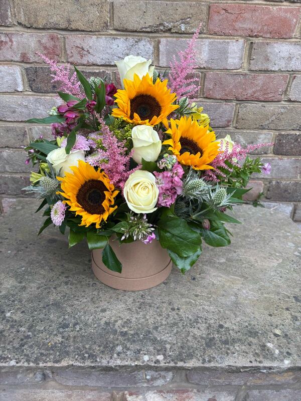 Flowers delivered to customer