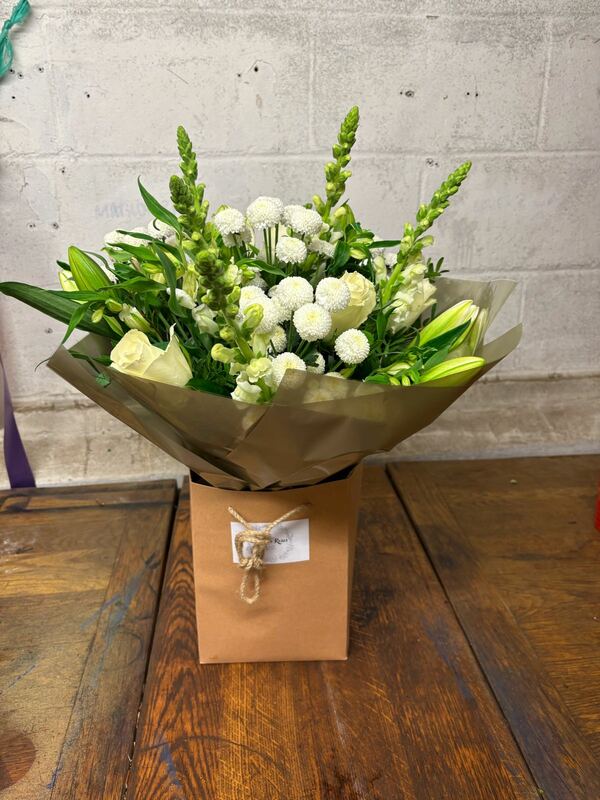 Flowers delivered to customer