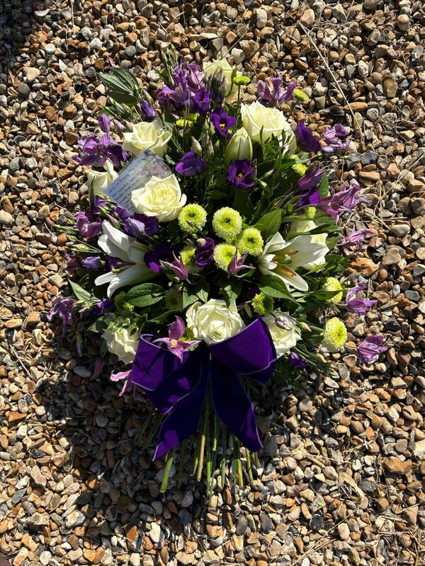 Flowers delivered to customer