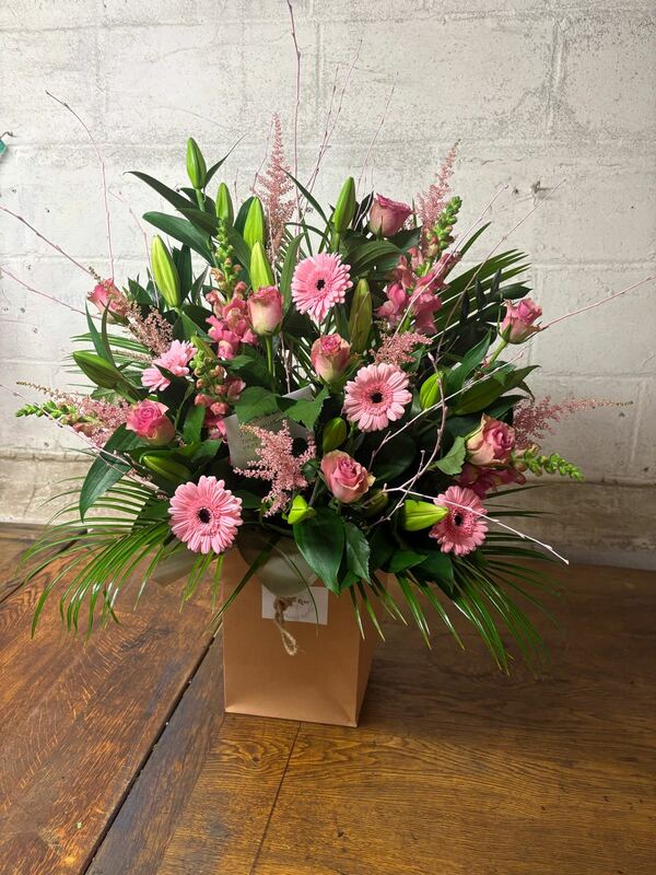 Flowers delivered to customer