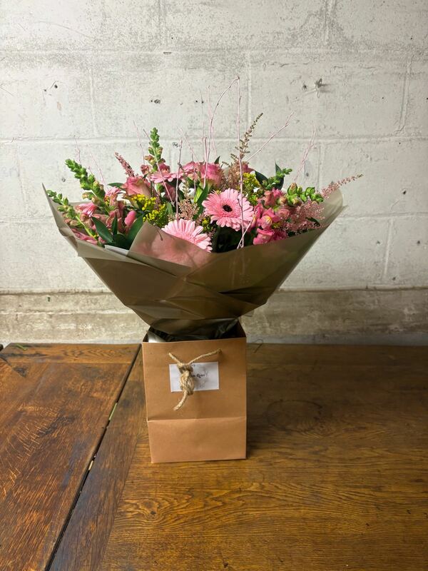 Flowers delivered to customer