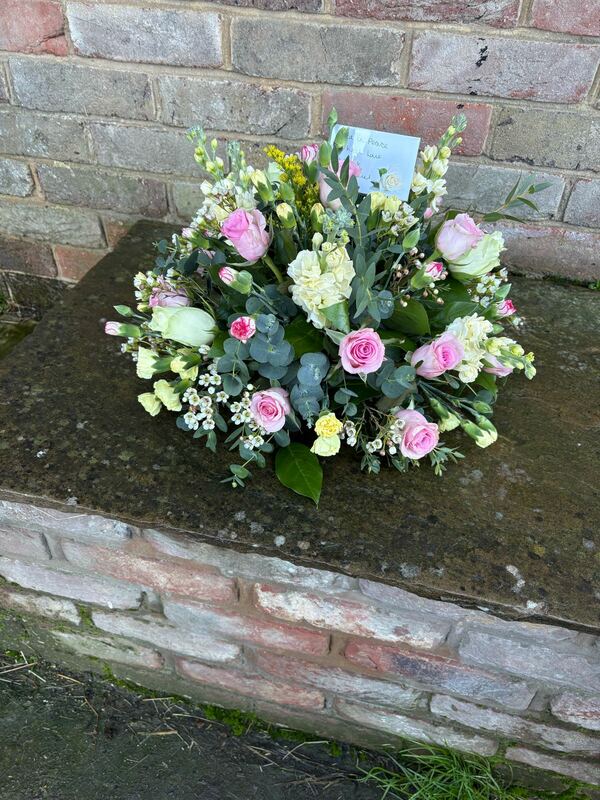 Flowers delivered to customer