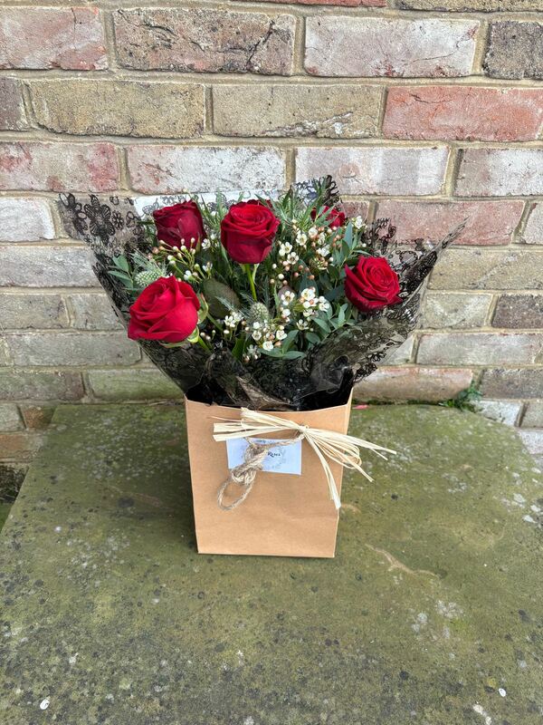 Flowers delivered to customer