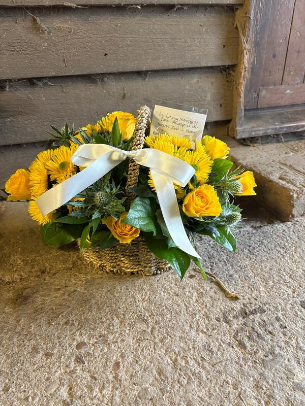 Flowers delivered to customer