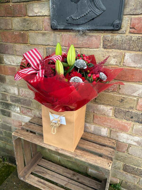 Flowers delivered to customer