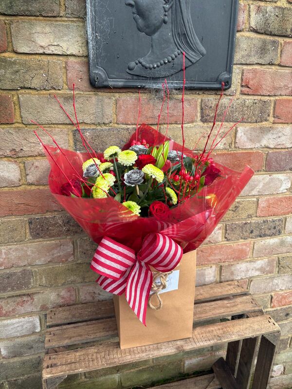 Flowers delivered to customer