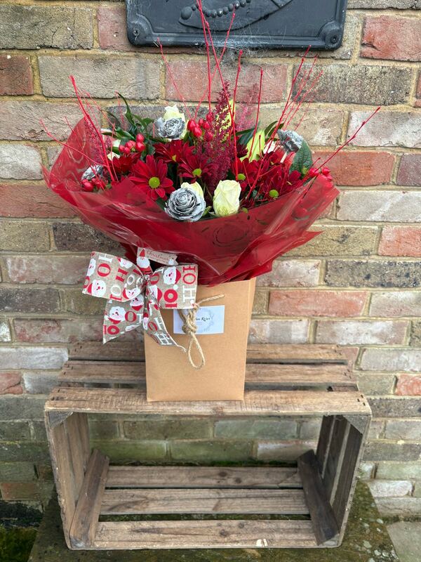 Flowers delivered to customer