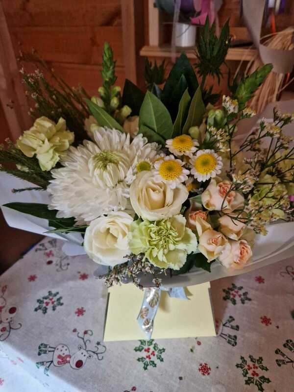 Flowers delivered to customer