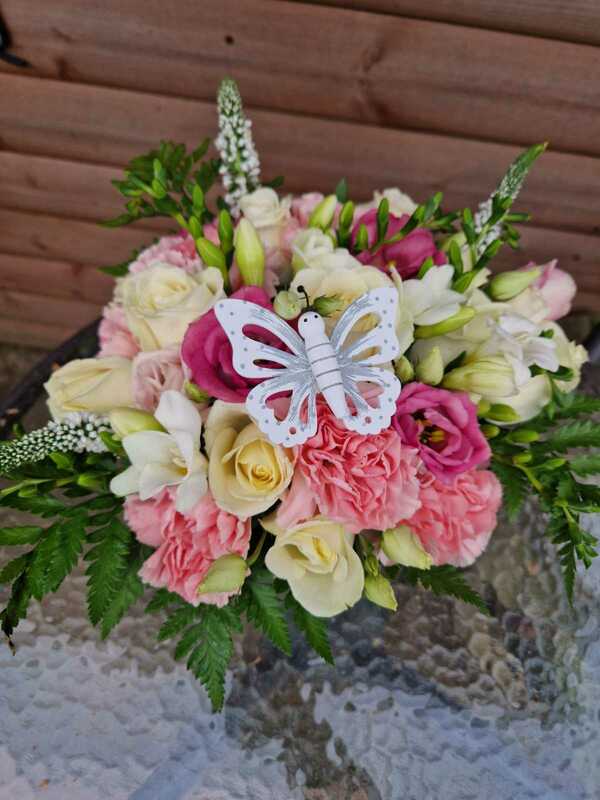 Flowers delivered to customer