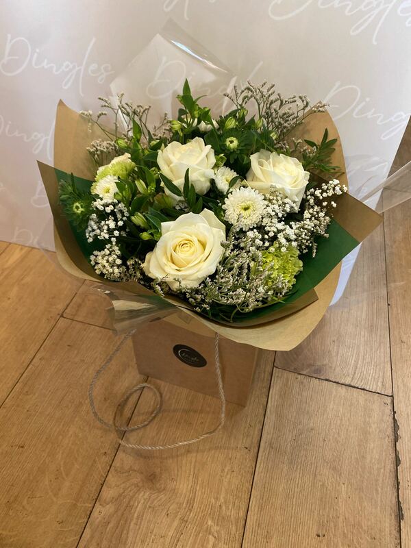 Flowers delivered to customer